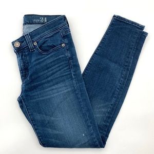 J. Crew Toothpick Skinny Ankle Jeans Women’s Size 24